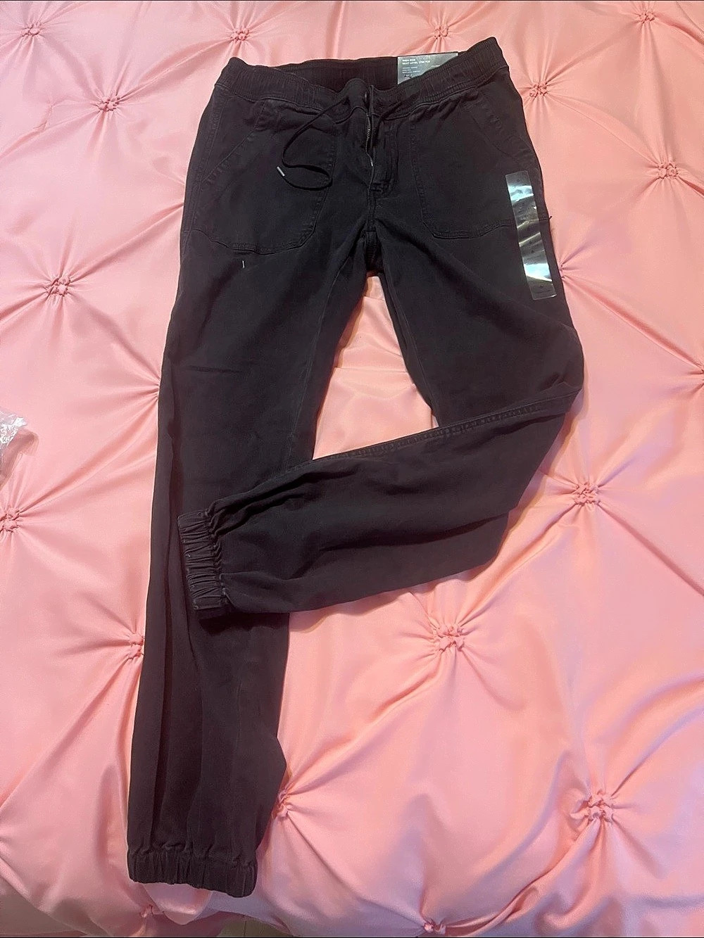 American Eagle High-Rise Next Level Stretch Jegging Jogger Black Size 6